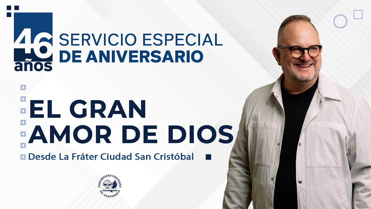 Servicio especial de  aniversario, con el Pastor Marcos Witt, desde La  Fráter San Ciudad Cristóbal.