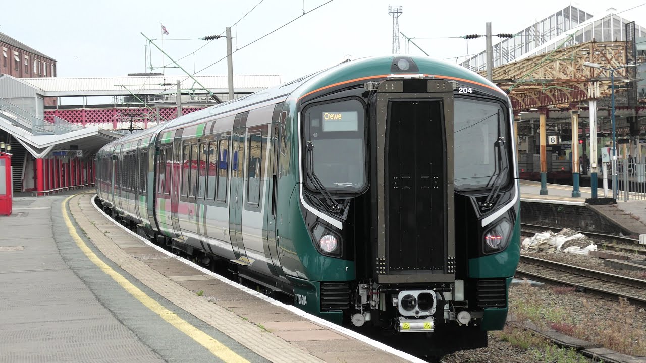 Trains at Crewe (WCML) 23/07/2025