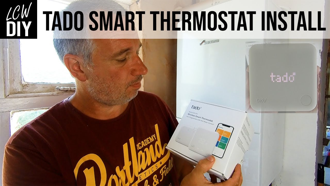 Tado Wireless Smart Thermostat V3+ Install - How easy is it to install a thermostat - DIY Vlog #42