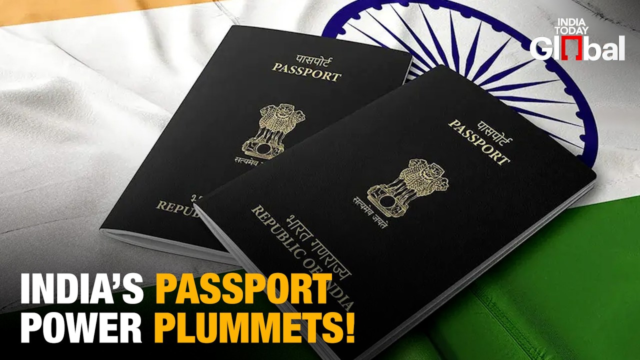 Big Drop for India! Passport Power Falls in 2025 Henley Passport Index