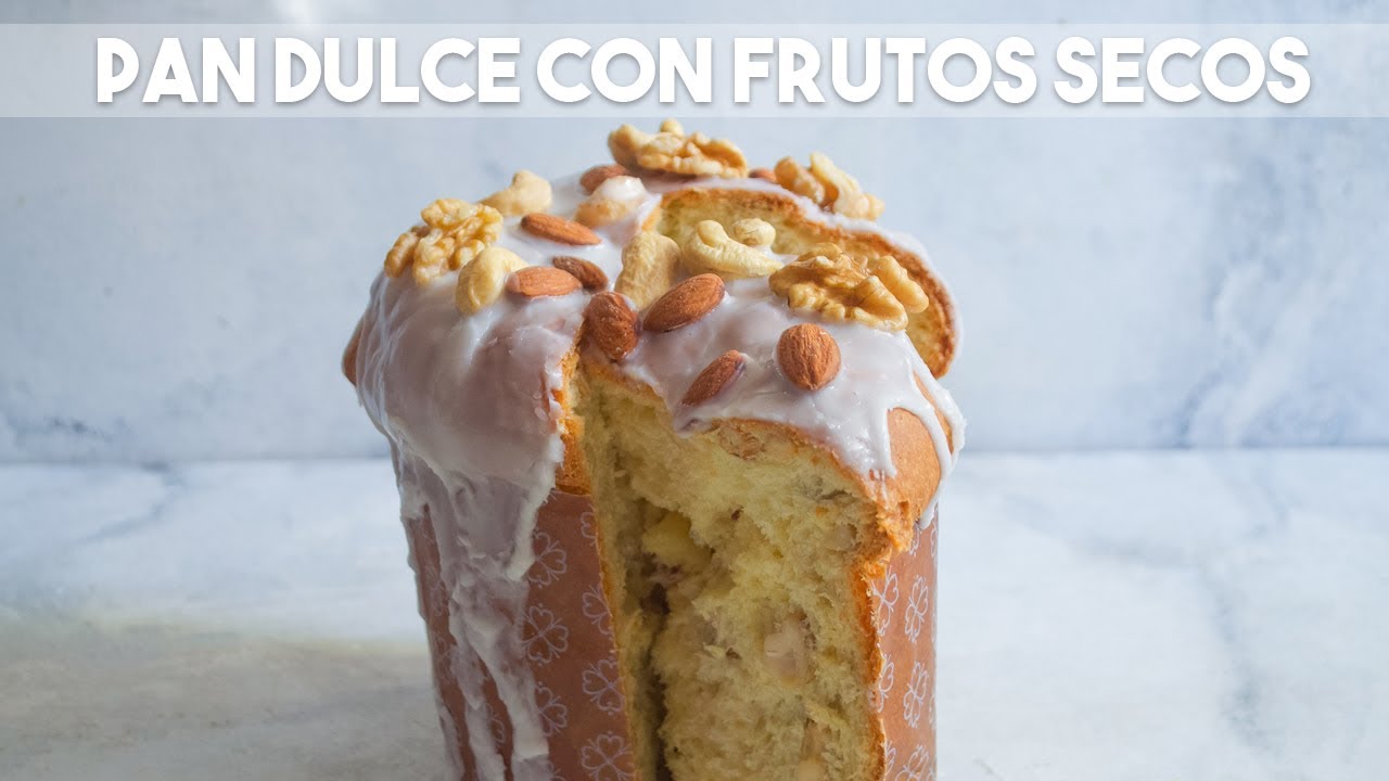 PAN DULCE  con FRUTOS SECOS