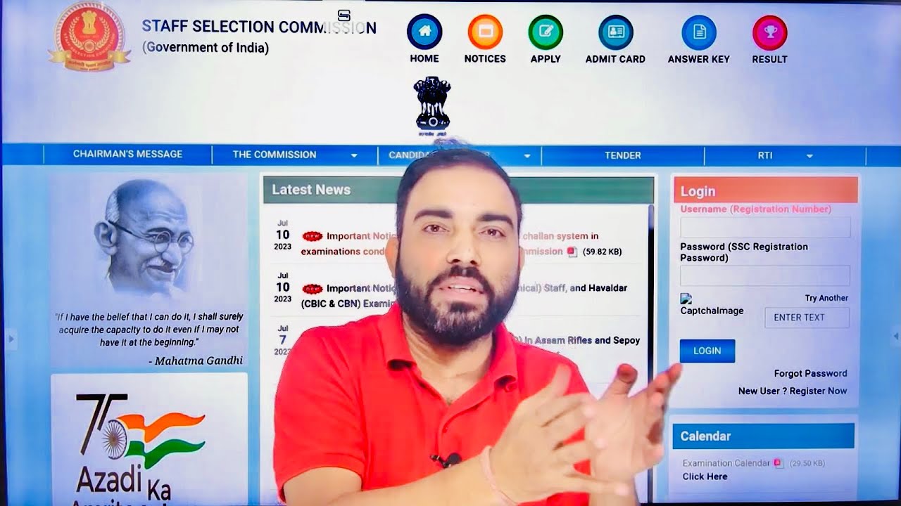 SSC JE 2023 Notification | form fill-up Payment Mode Change