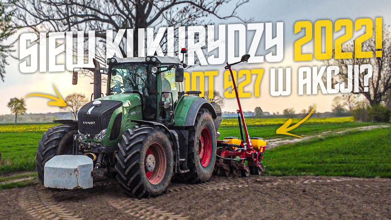 Siew kukurydzy 2022🌽✔FENDT VARIO 927✔Väderstad Tempo T6
