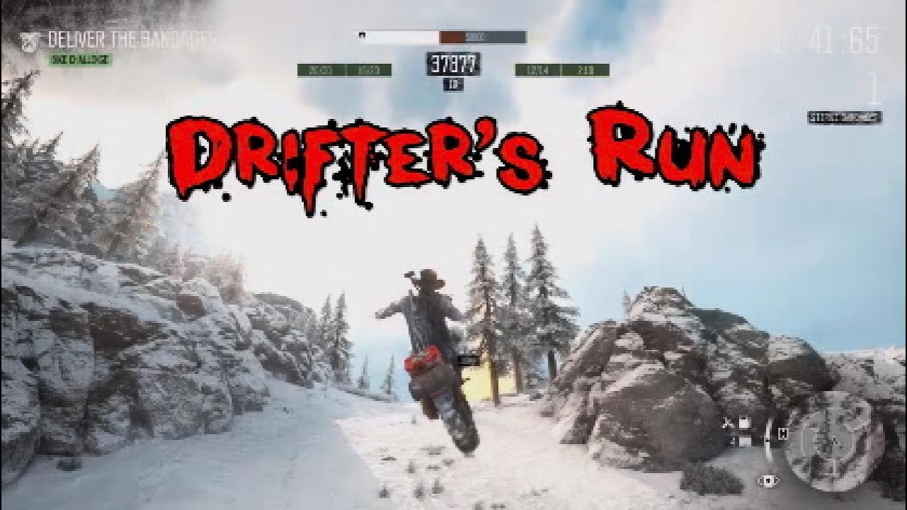 Days Gone - Drifter's Run Gold Challenge 87,000 (PS5) 🎵 Steppenwolf - Born To Be Wild