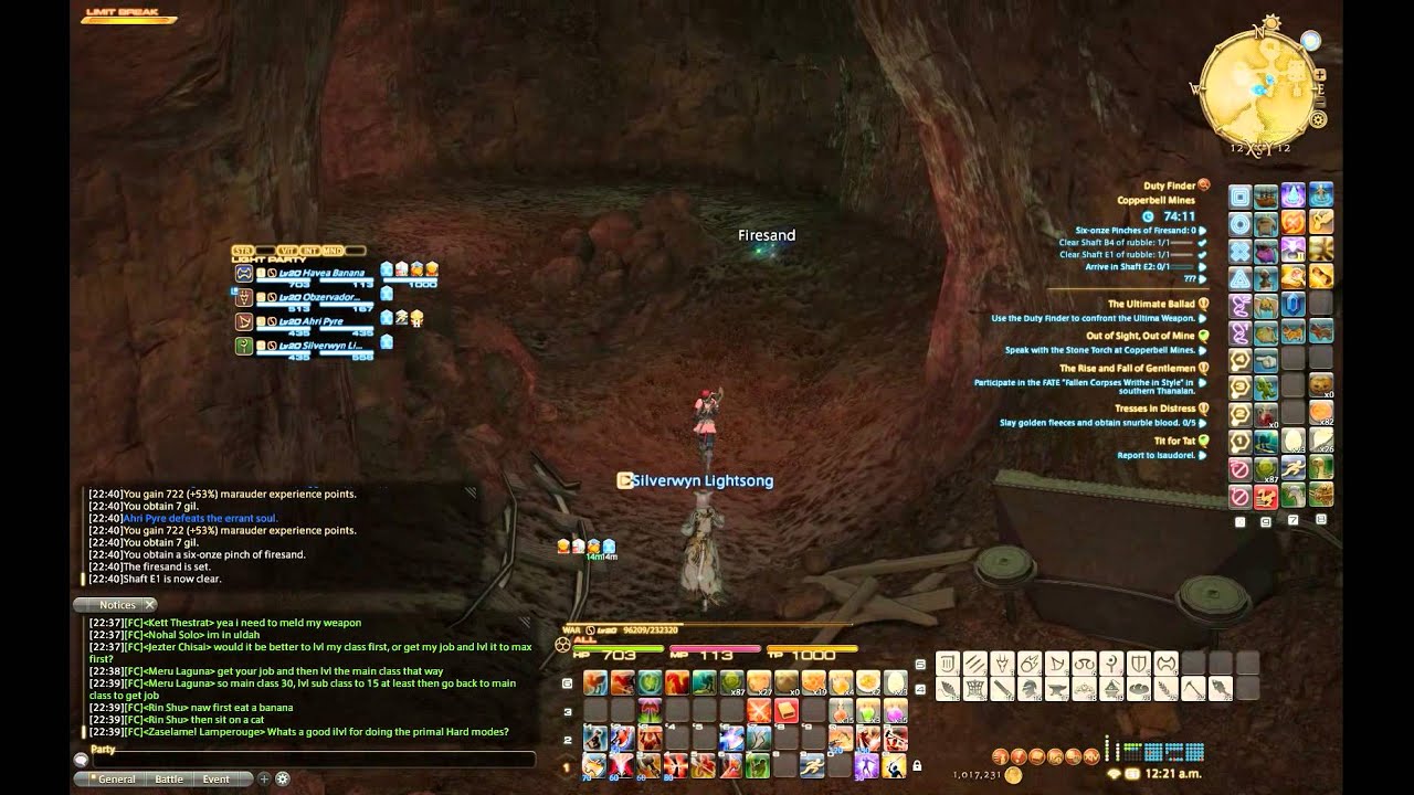 ARR - Copperbell Mines - Warrior