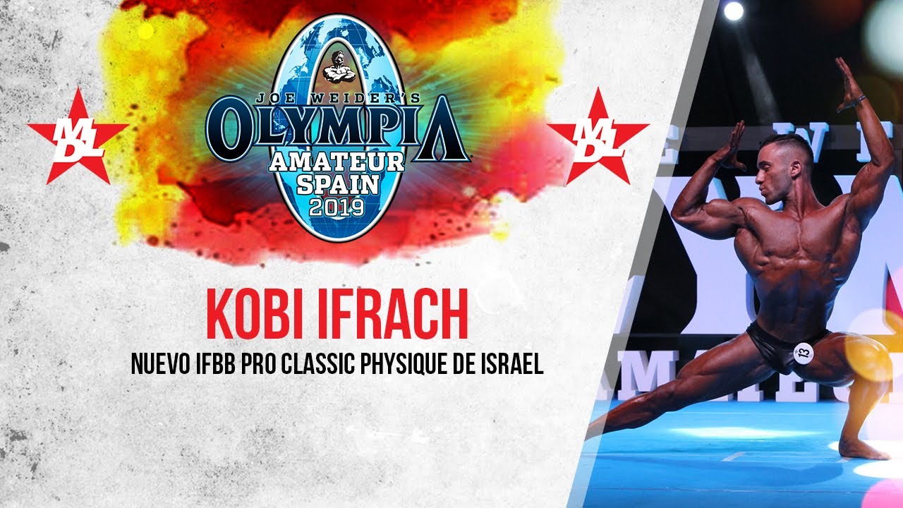 Kobi Ifrach Nuevo IFBB Pro Classic Physique de Israel