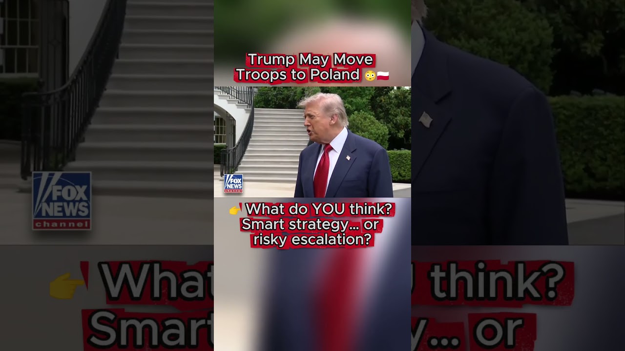 Trump May Move Troops to Poland 😳🇵🇱 #Breaking