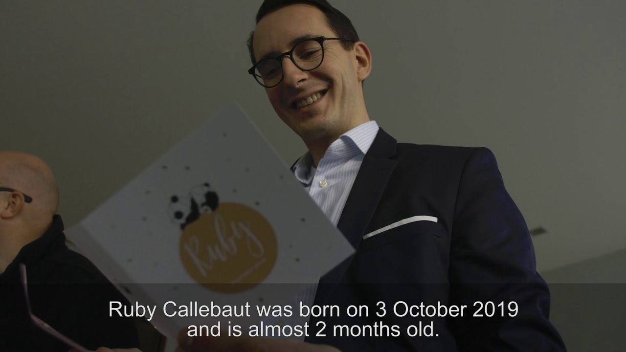 Ruby Callebaut - a newborn baby