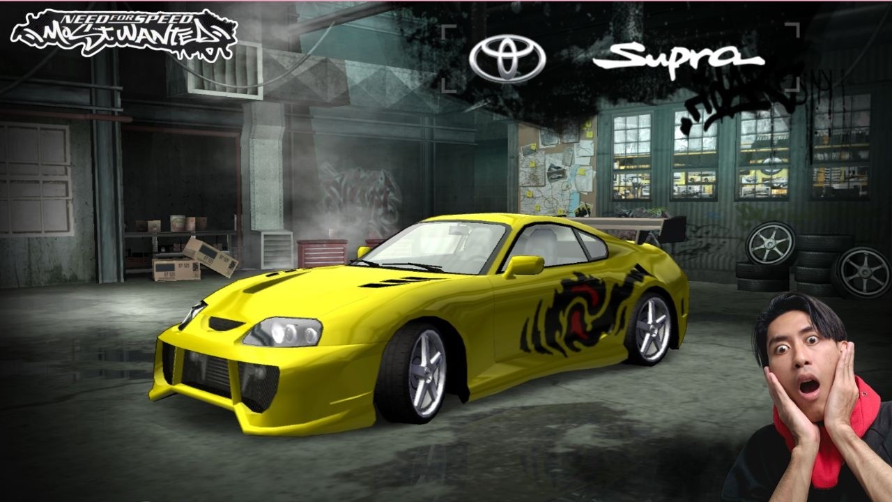MELAWAN MERCEDES BENZ MENGGUNAKAN MOBIL SUPRA RONNIE - Need for Speed: Most Wanted
