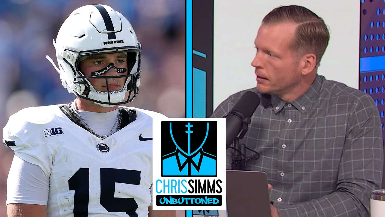 NFL Draft 2026 QB rankings: Drew Allar, Penn State | Chris Simms Unbuttoned | NFL on NBC