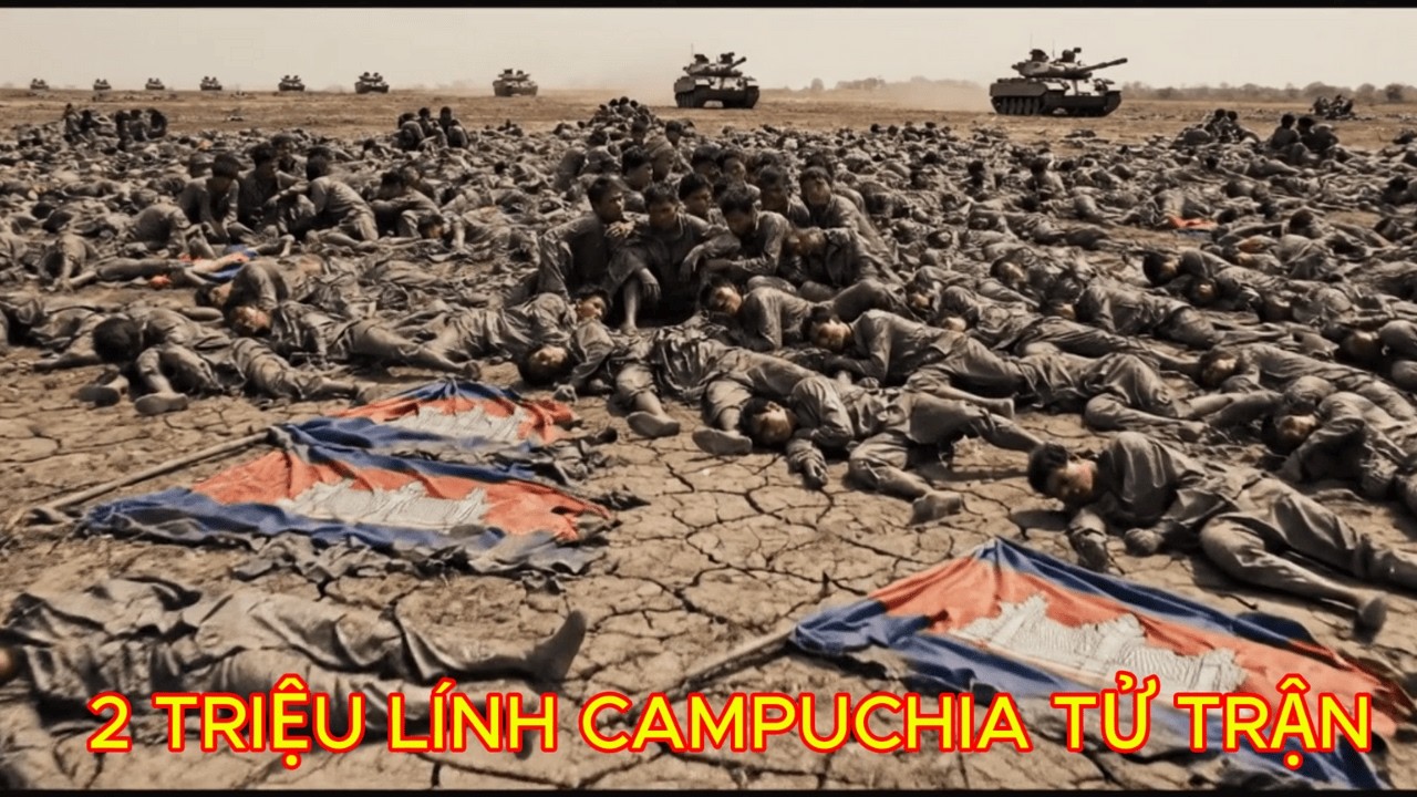 TRUNG QUỐC HẬU THUẪN Campuchia Đưa 2,5 Triệu Quân Tấn Công Hà Tiên - Việt Nam Triễn Khai 25 Sư Đoàn