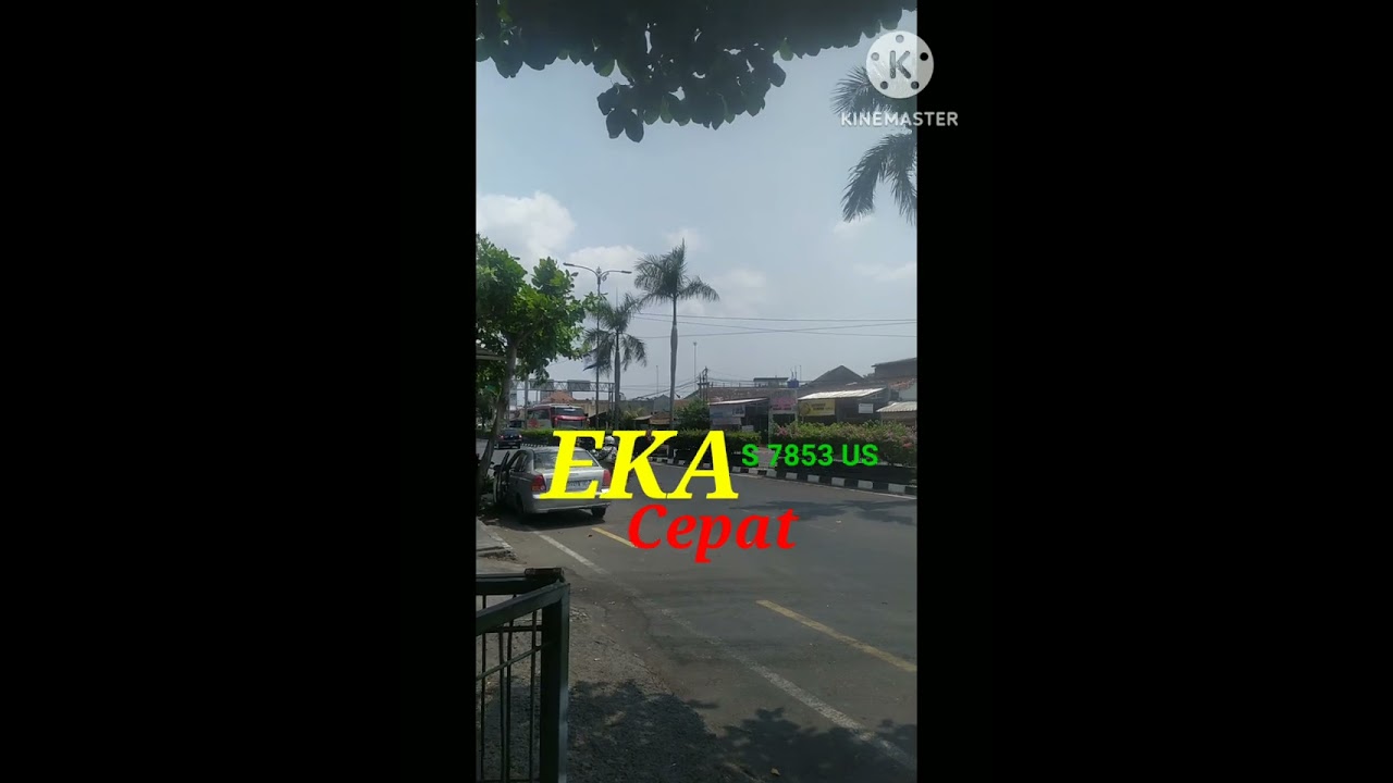 EKA cepat (Patas) #janjijhony S 7853 US dari Bumiayu tujuan akhir Surabaya🇮🇩#shorts