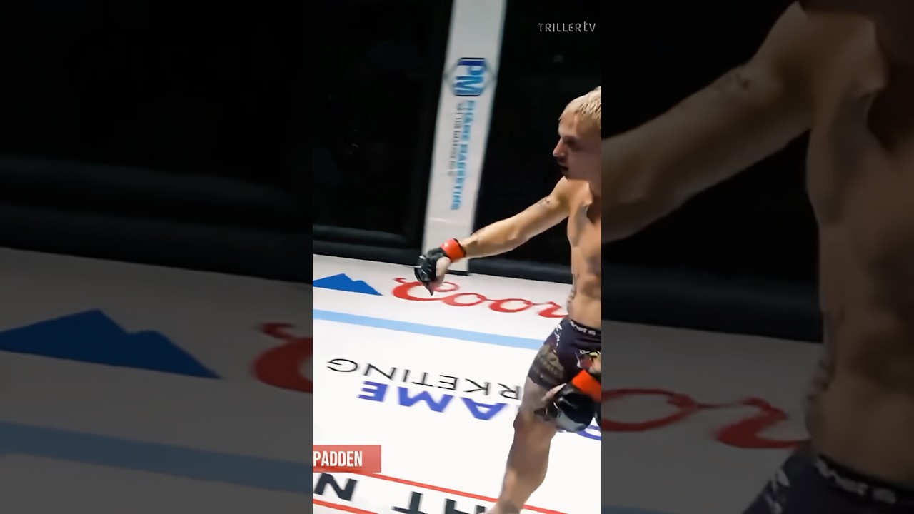 Tater Mcspadden does the Holloway point to end the fight 🔥 #tatermcspadden #maxholloway