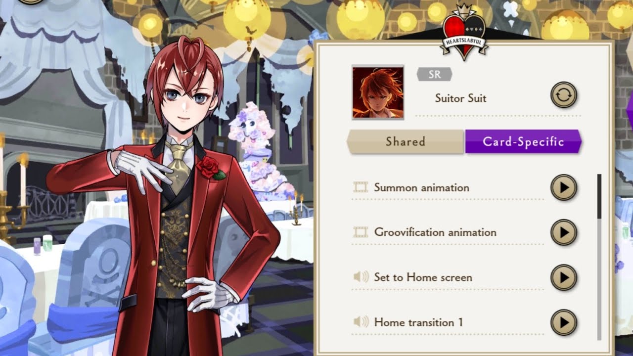 [TWST] Riddle Rosehearts Suitor Suit Voice Lines