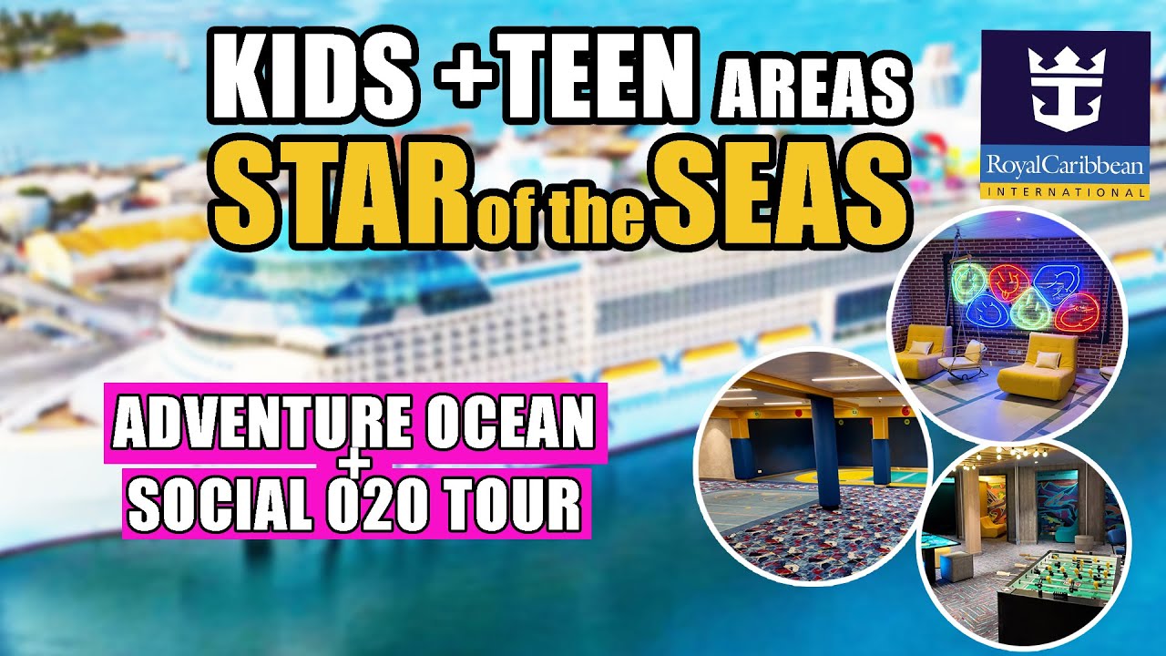Star of the Seas Kids & Teen Zones – Full Tour of Adventure Ocean + Social 020