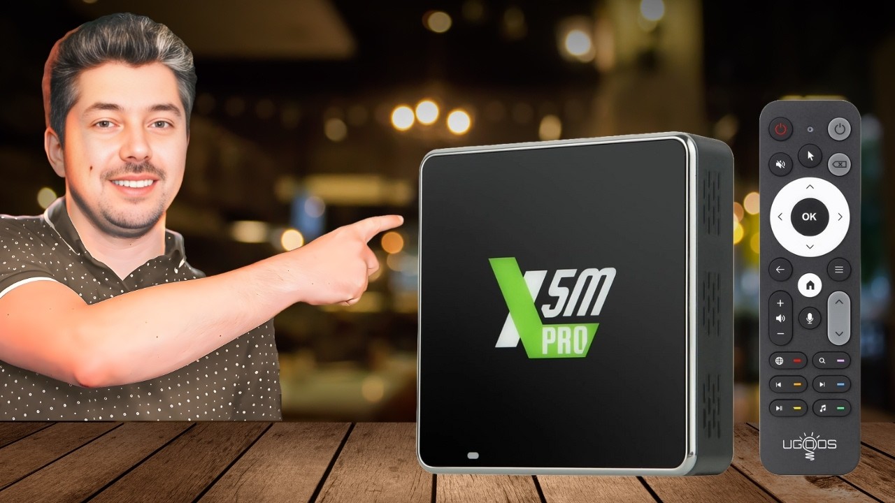 Test Ugoos X5M Pro : une Box Android 14 avec IA qui BOOSTE l’image