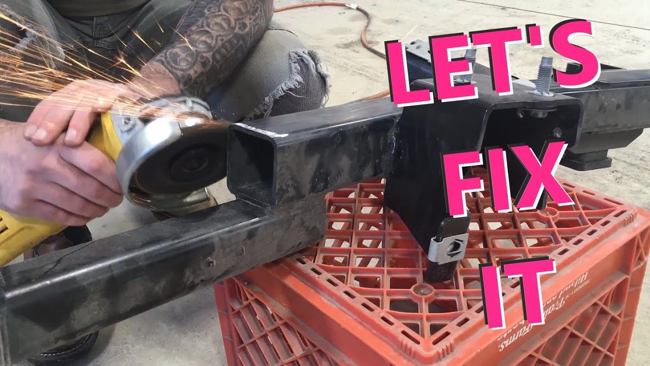 Rusted F-150 Hitch Receiver - So Bad!! (Let's Fix It)