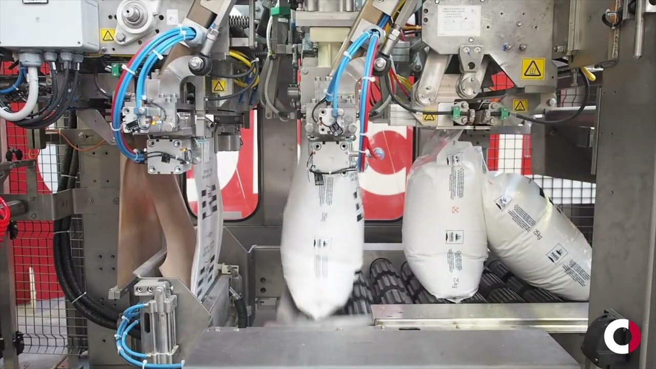 Bagging and Palletising Lines for Salt | Form, Fill, Seal Baggers FFS-E