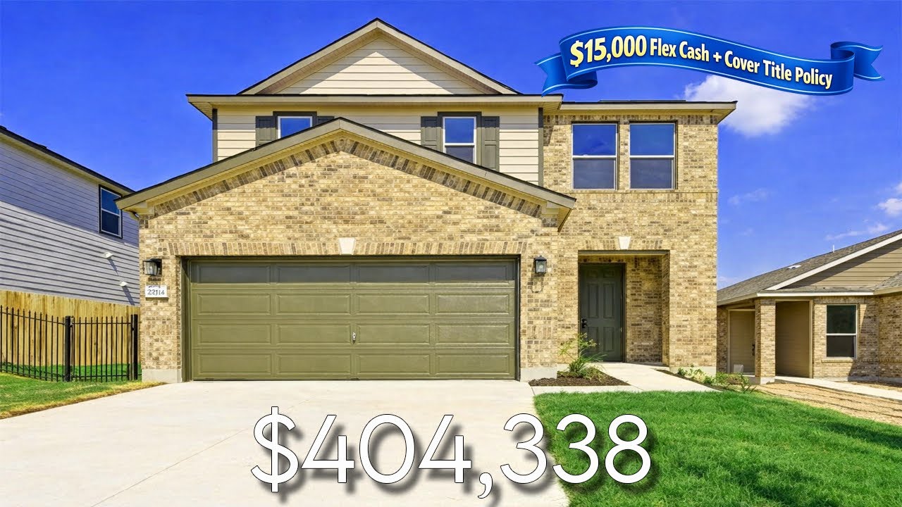 404K New Construction in South Austin TX 🏠 | 2,070 Sq Ft |Creekside at Estancia |Full Home Tour 2025