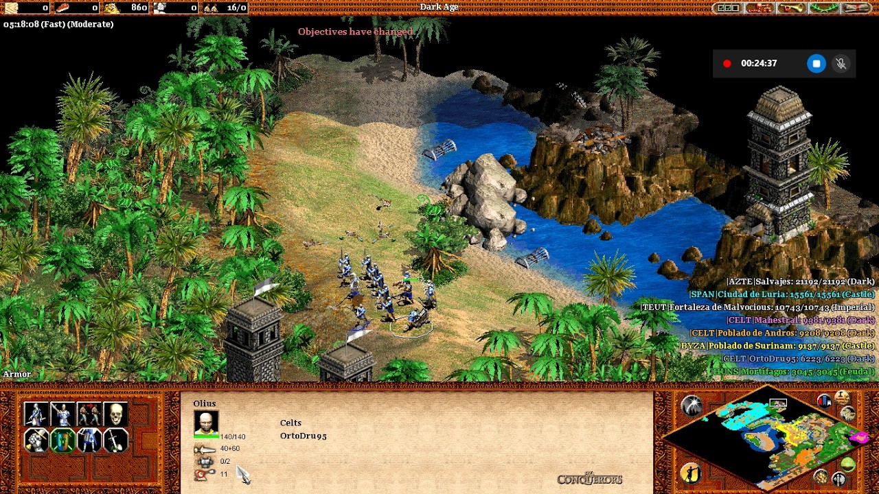 Age of empires 2 custom scenario: Apprentice in Mahestral II (part 5) (No commentary)
