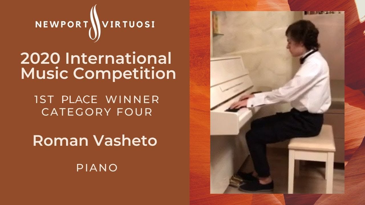 Roman Vasheto – Piano (14 years), Op. 66, Prelude № 3 by Sergei Bortkiewicz
