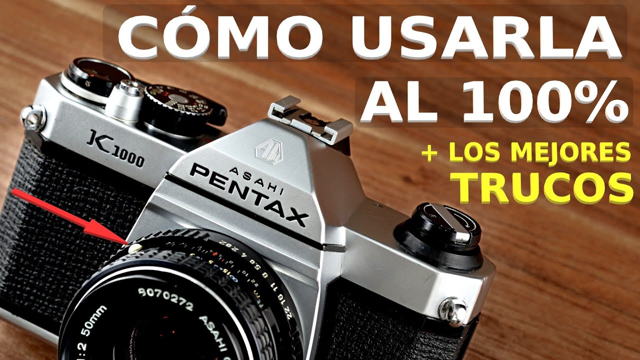 Cómo USAR la Cámara Analógica PENTAX K1000 | La MEJOR FORMA de aprovecharla con TRUCOS prácticos