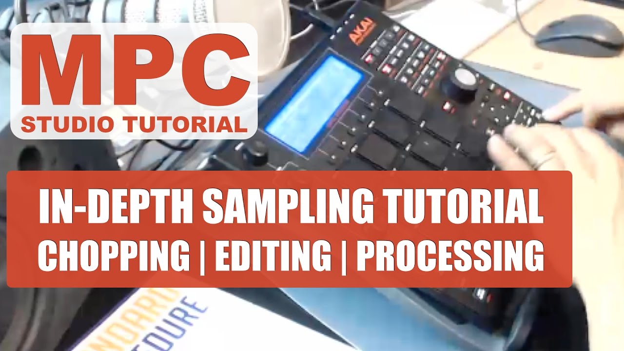 Akai MPC Studio Black // In-depth Sampling Tutorial // Akai MPC Studio Black