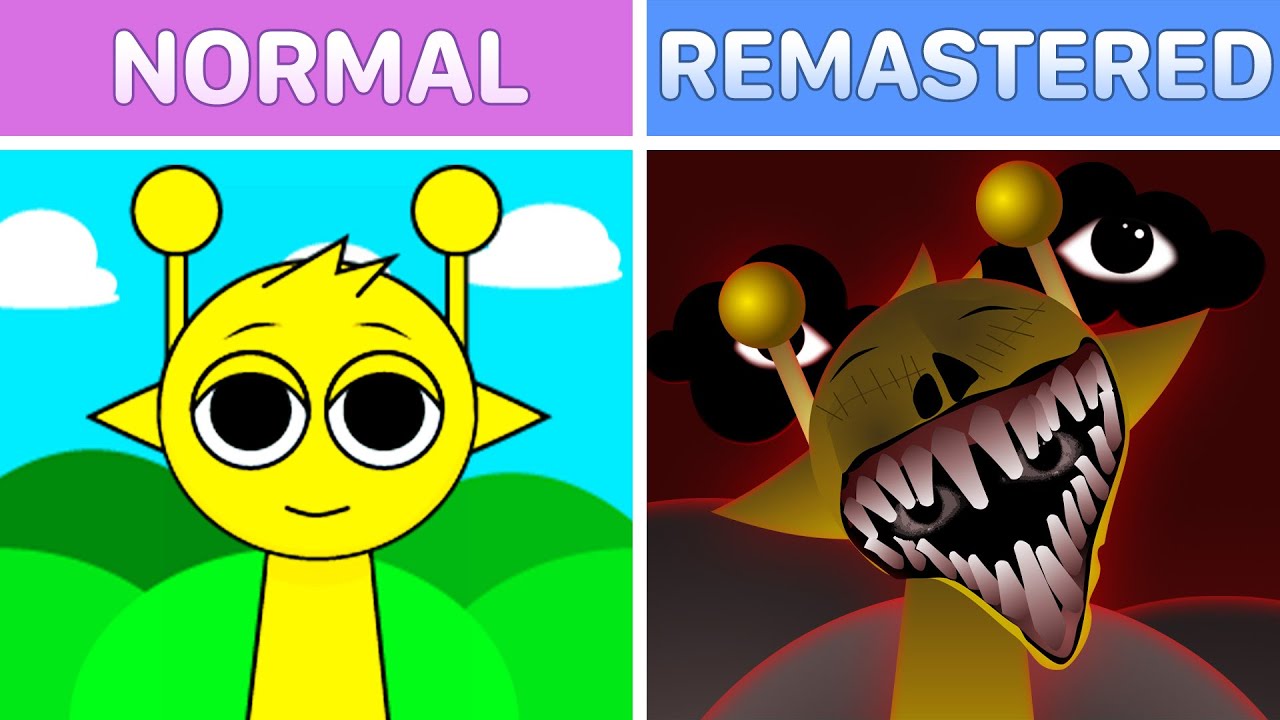 Incredibox Sprunki! Remastered Version VS Regular Version Sprunki