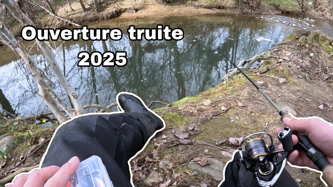 OUVERTURE TRUITE 2025 !!! Une superbe ouverture (truite arc-en-ciel) - Objectif Fish