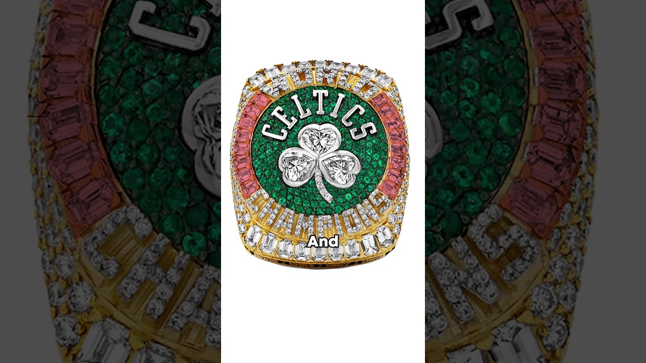 The Celtics Championship Ring is INSANE!