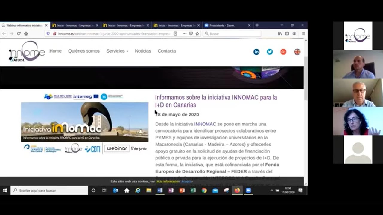Jornada informativa de la iniciativa INNOMAC