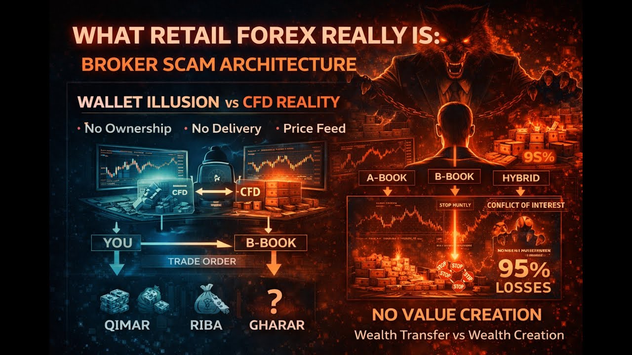 Retail Forex Is Not Trading – It’s a Broker Trap (A-Book, B-Book Explained)