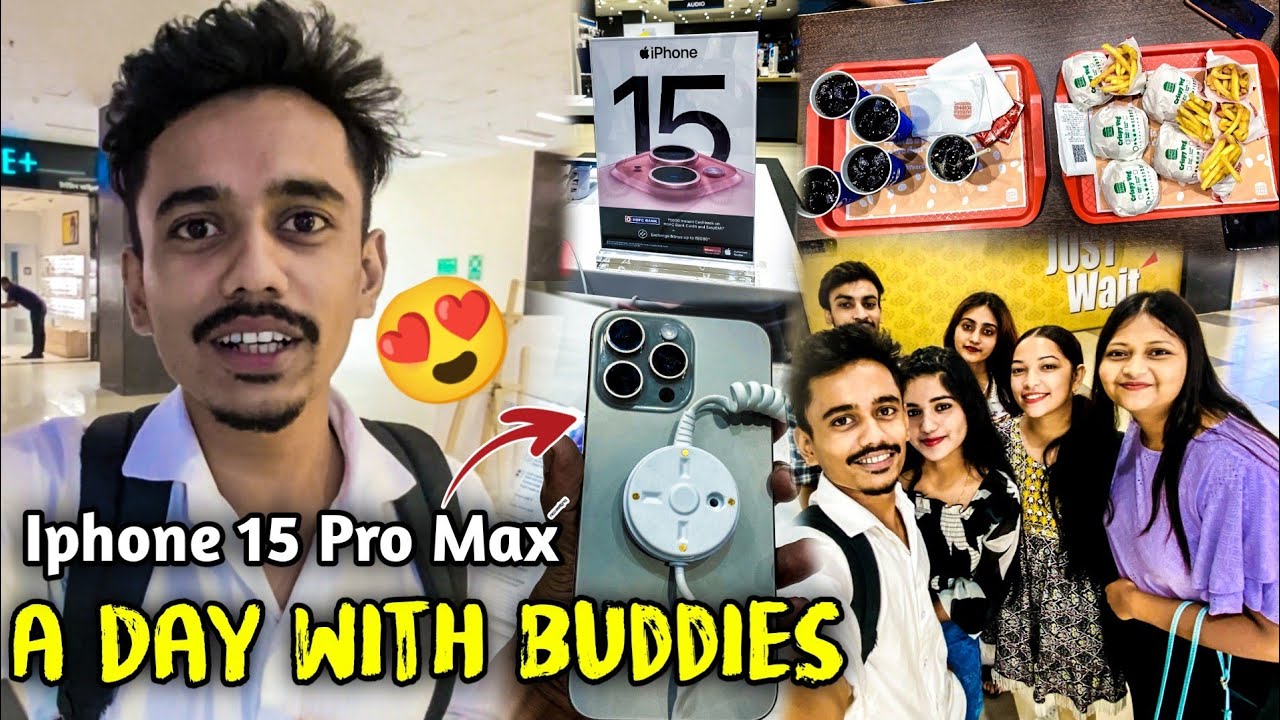 A Day with our Girls 😀 | Iphone 15 Pro Max First Look | NCS Square Mall Guwahati | NCS Square Inox