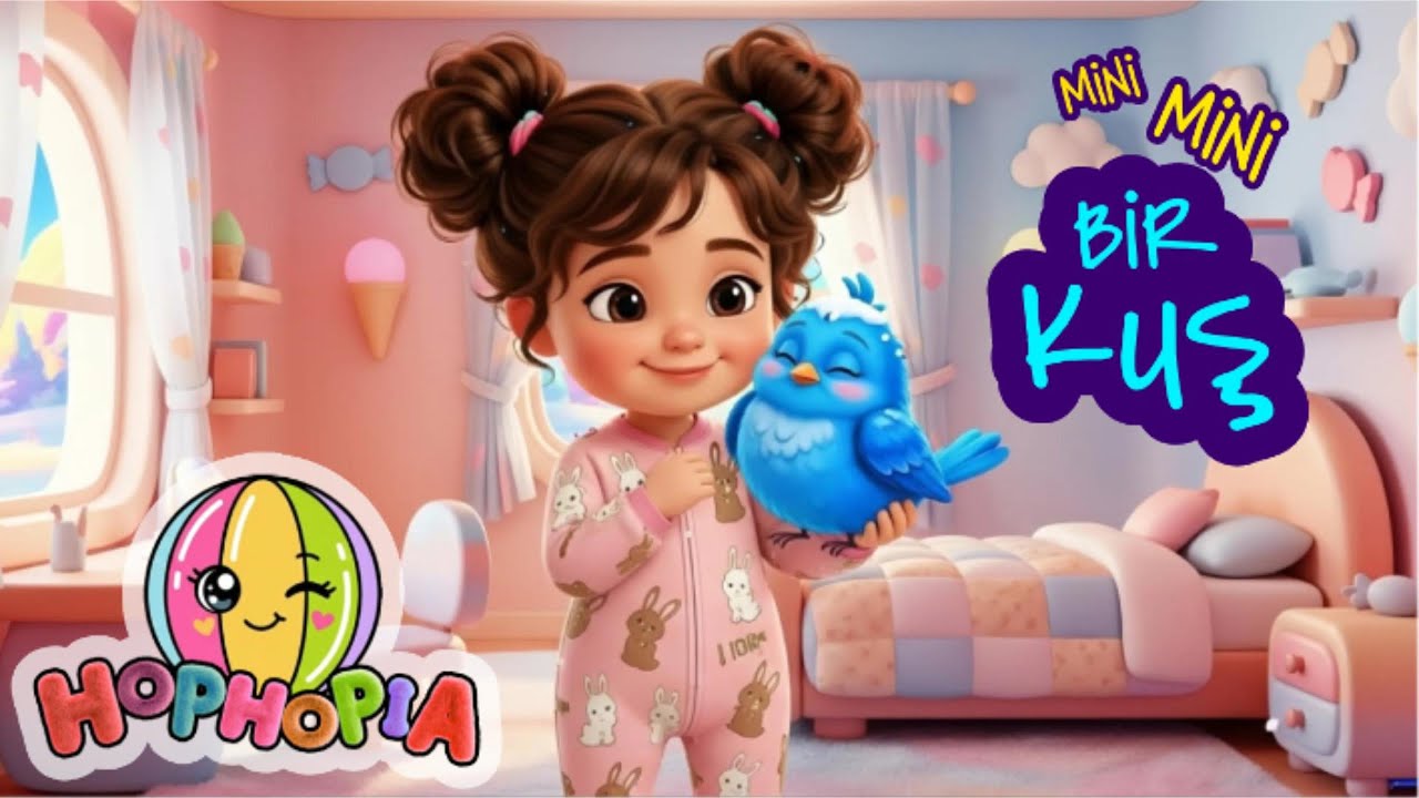 Mini Mini Bir Kuş | Neşeli Çocuk Şarkısı 🎶 | Eğlenceli ve Öğretici