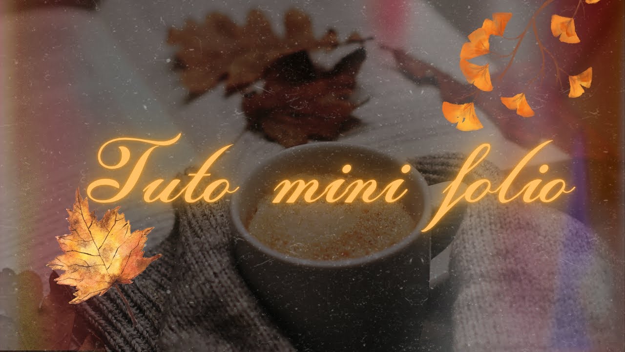 Tuto mini folio sur l Automne #automne2025 #scrapbooking #album #scrap #tutorial #tuto