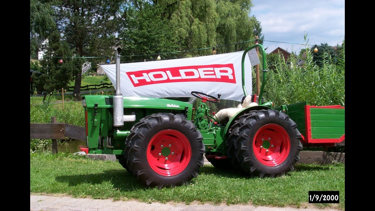 7. Holdertreffen - Holder Traktor Treffen in Hennef 2003 - mit Holder AG3