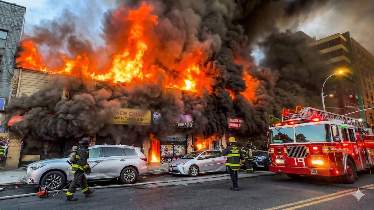 10 Intense Blaze Incidents And Heroic Firefighter Rescues | Helmet Cam POV!