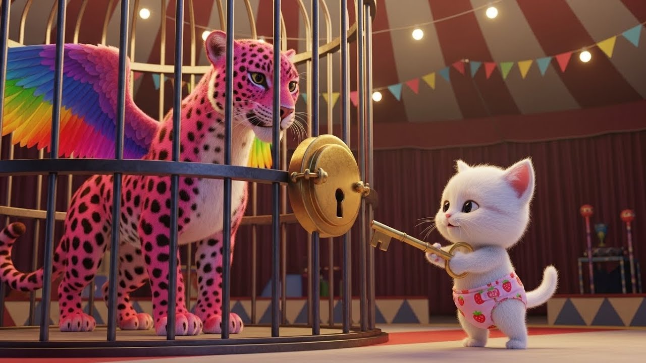 CatDad Saved the Pink Flying Leopard… But Then the REAL Nightmare Began! | Epic AI Animation