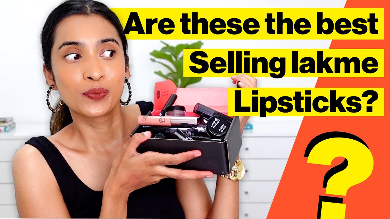 Best Selling Lakme Lipsticks | Are Your Favourite Lipsticks Sleeping In Your Makeup Collection?