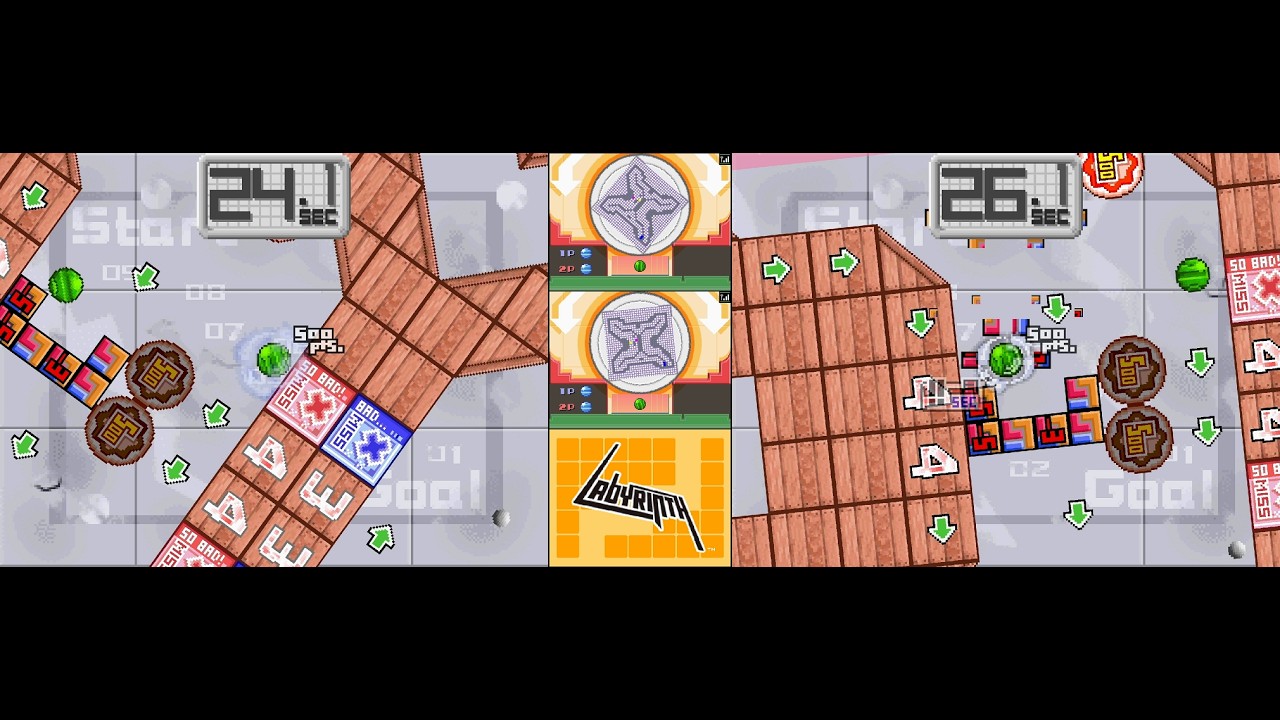 Labyrinth Nintendo DS 2 player VS matches