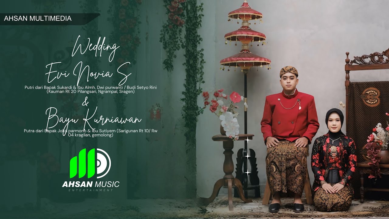LIVE AHSAN MUSIC WEDDING EVI NOVIA DENGAN BAYU || PRIIMA AUDIO