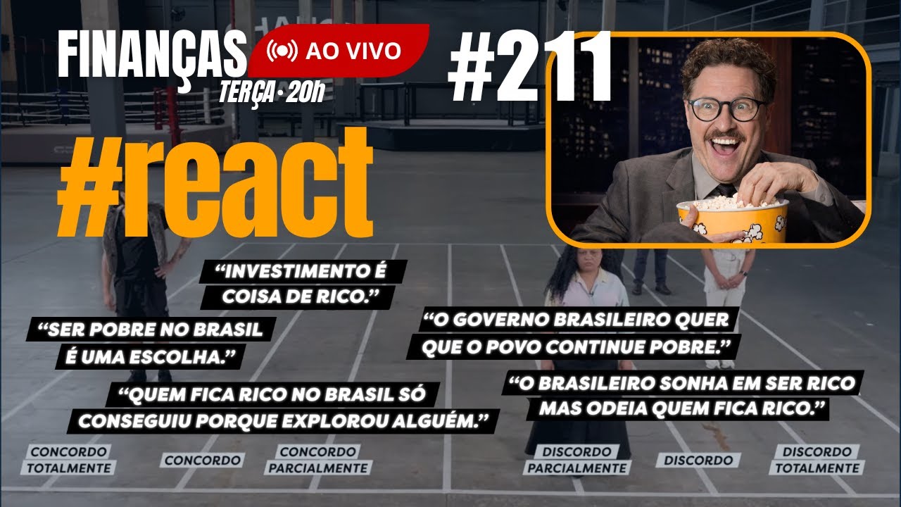 Dinheiro em Debate: Cultura, Mentalidade e Comportamento Financeiro - Live React