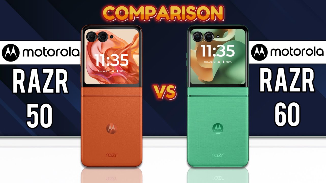 Motorola Razr 60 vs Motorola Razr 50 : Full Comparison😲🤔