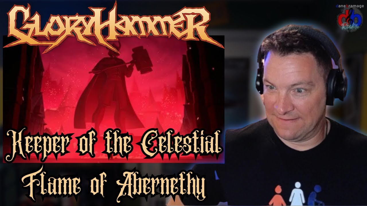 GLORYHAMMER - Keeper Of The Celestial Flame Of Abernethy 🇬🇧 REACTION!