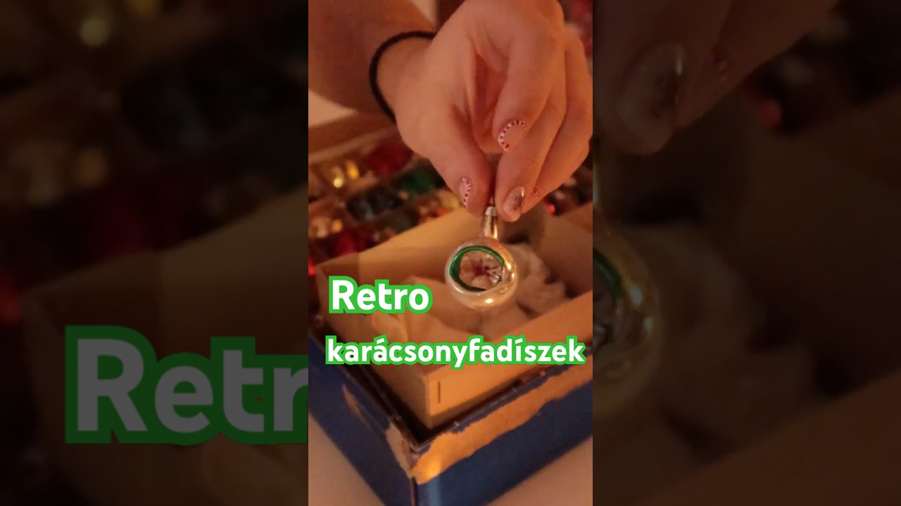 Kedvenc retro karácsonyfadíszeim🤩🎄 #karácsony #karácsonyfa #retro #retrokarácsony