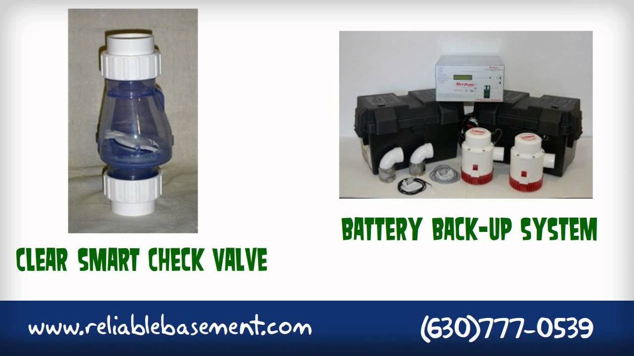 Sump Pump/Battery Back-Up System