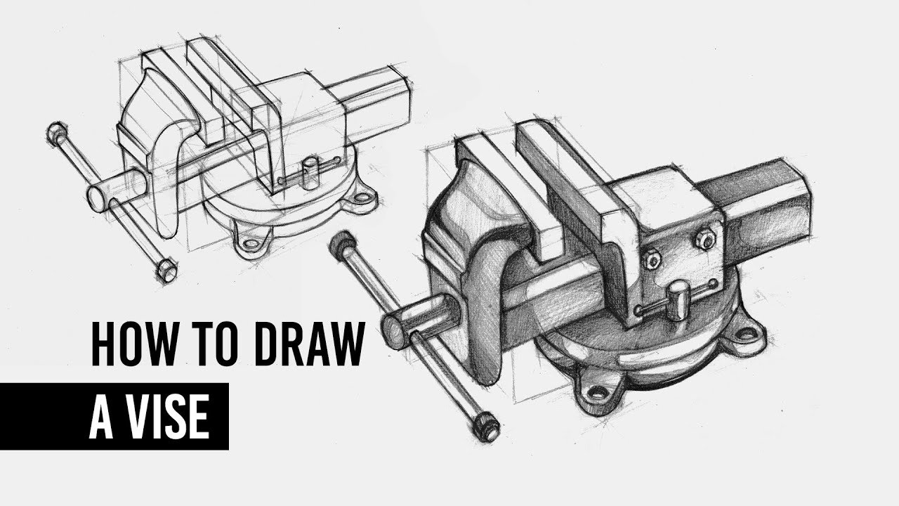 HOW TO DRAW A VISE