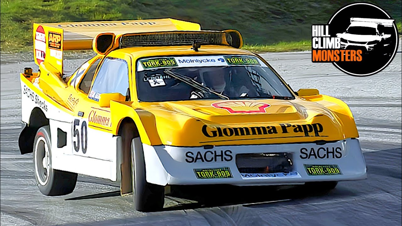 BRUTAL 750Hp FORD RS200 Evo || GROUP B Monster on HillClimb ONBOARD