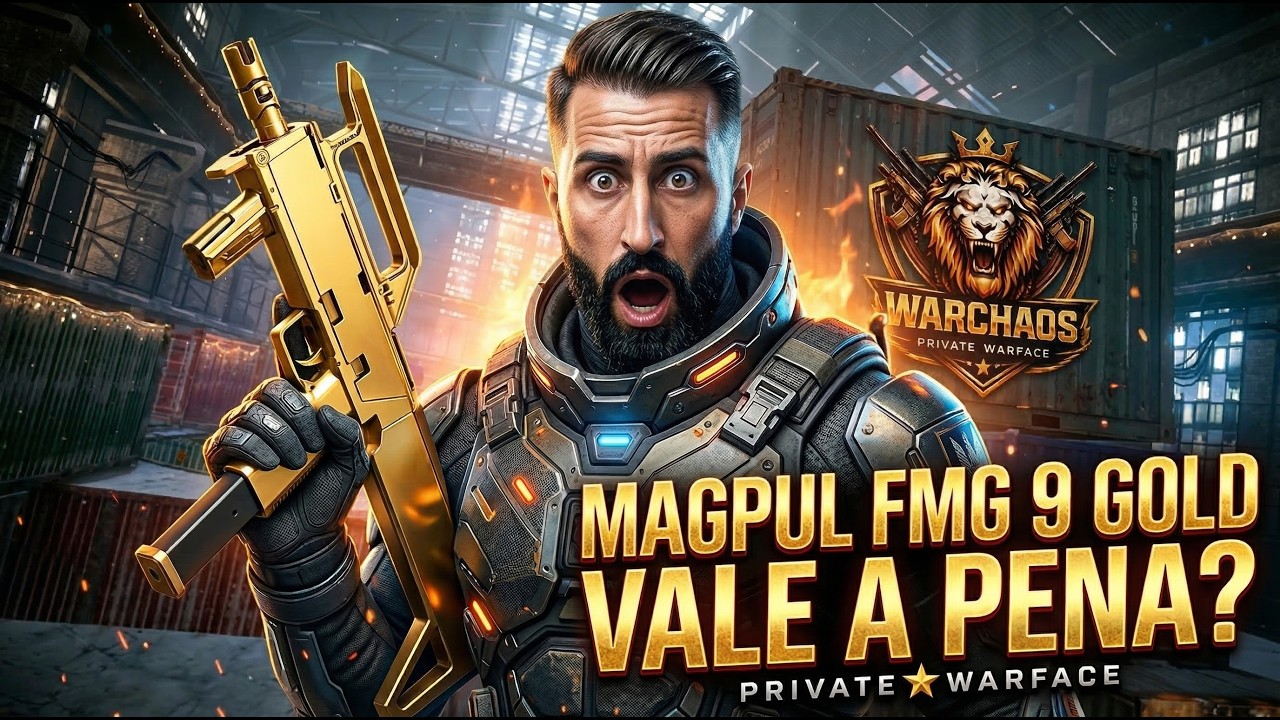 WARCHAOS - COMPREI a MAGPUL FMG GOLD… FOI UM ERRO? 🤔 #warface #warchaos #fps