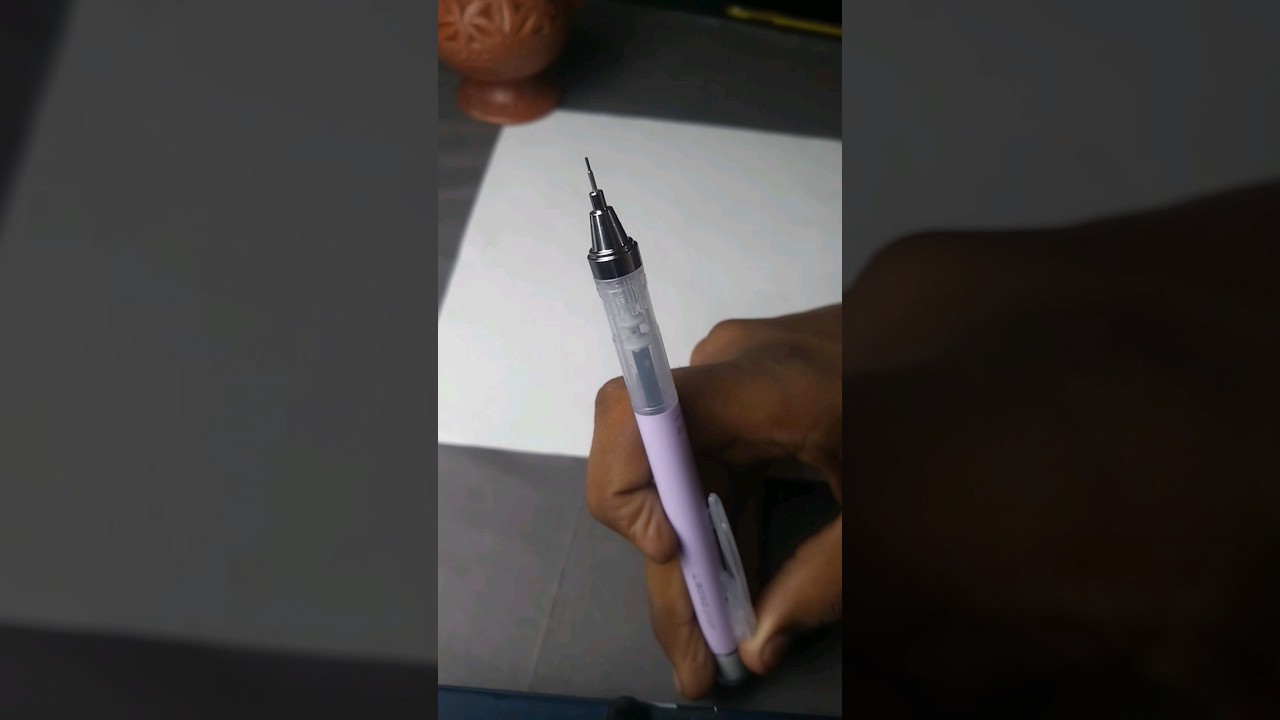 Drawing gojo with my new mechanical  pencil /Tombow Mono mechanical pencil review #shortsviral
